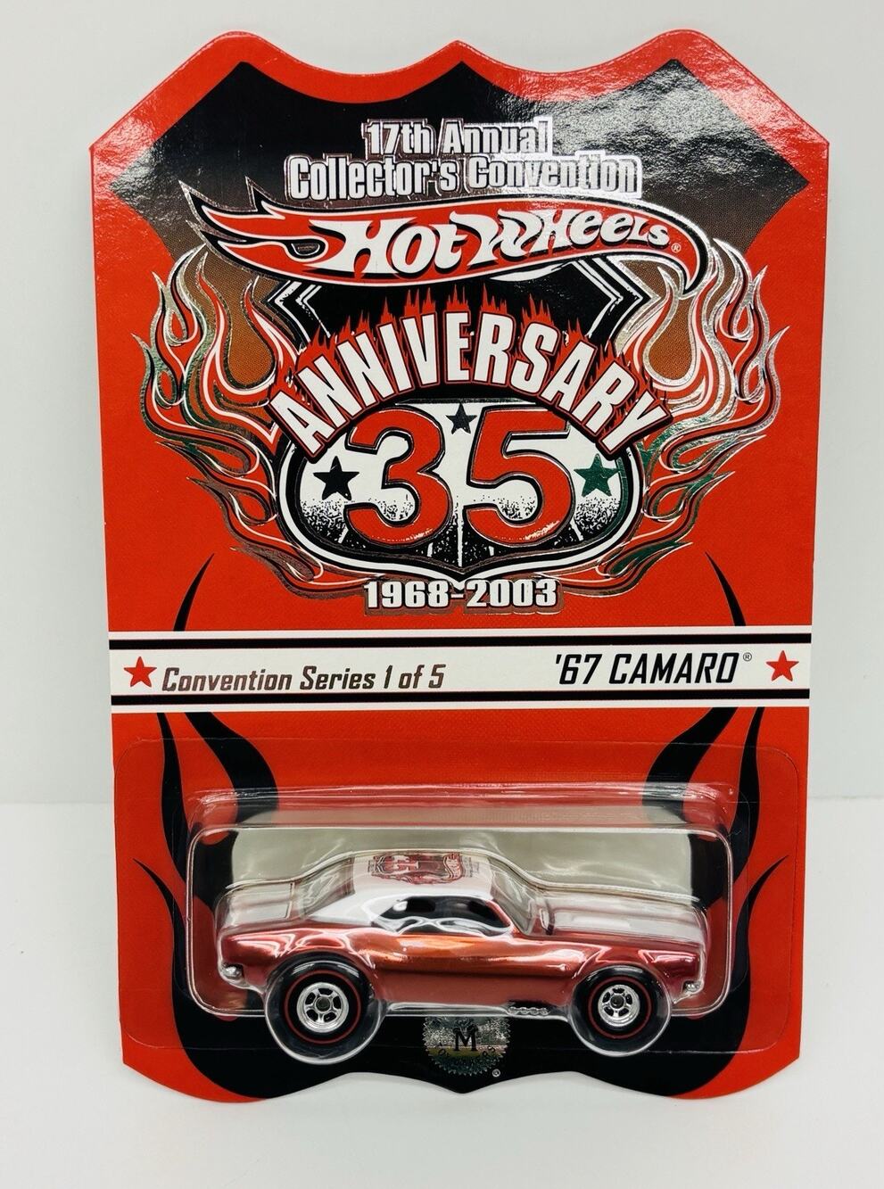 Hot Wheels 17th Annual Convention '67 Camaro 3688/5000 35th Anniversary